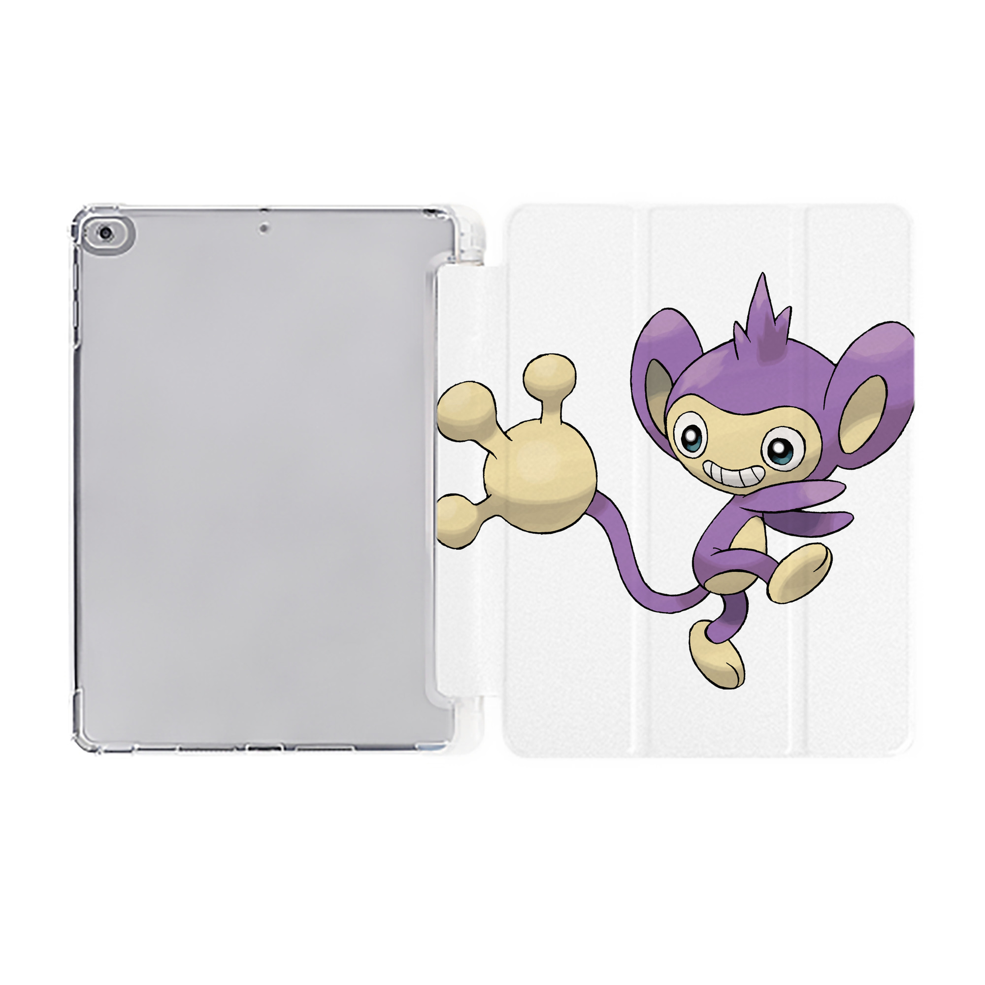 （画像用） ポケットモンスター Pokémon IPad ケース ペン収納付き 三つ折りスタンド PUレザー×シリコン 対応機種9.5/10.5/10.9インチ